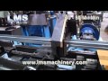 Lms drywall stud roll forming with flying punch n cut