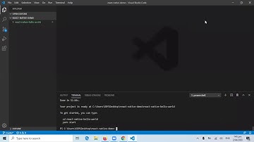 React Native Get started fix trouble unable to quick start with expo