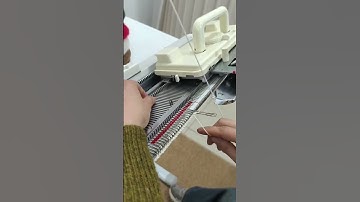 No-curl cast-on method Finally in HD! Perfect for beginners | knittingmachine | beginner | yarn