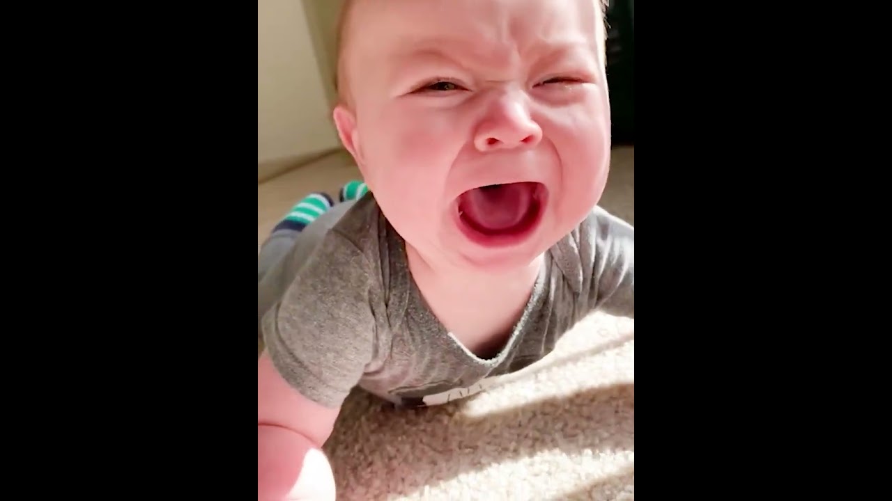 cute baby crying😢, By thebosstz