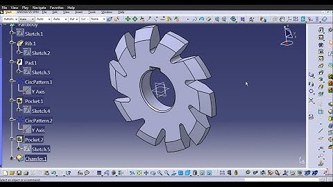 DAO PHAY ĐỊNH HÌNH HỚT LƯNG | MILLING CUTTER TOOLS | CATIA V5