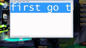 Notepad hacks part 3 (matrix effect)