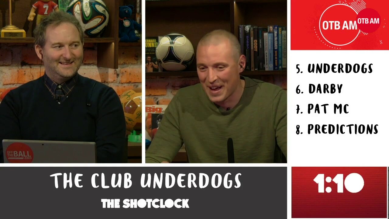 manchester united transfer news Donaghy's Shot Clock | GAA boozing, ref respect, arrogance vs confidence | Ep 2
