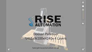 Doosan Palletiser L465xW200xH240x 4 Layers