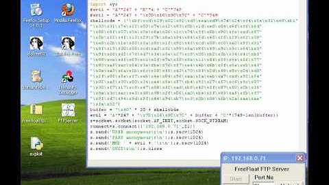 FreeFloatFTP Exploit demo