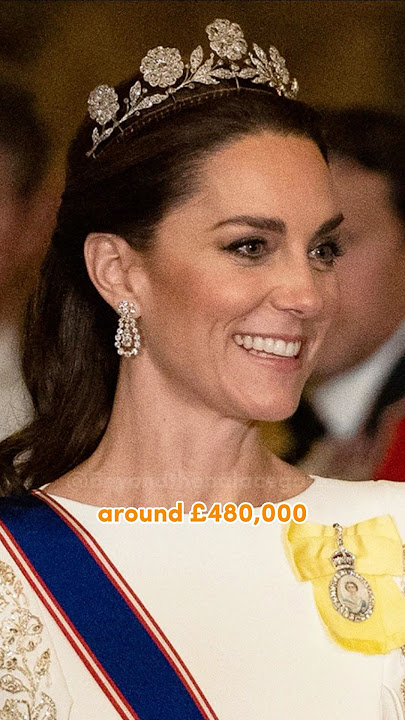 The most expensive tiara Catherine has ever worn #royal #katemiddleton #queenmother #tiara