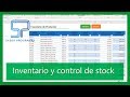 ✅ Cómo crear control de almacén, INVENTARIO de ENTRADAS, SALIDAS y STOCK en Excel