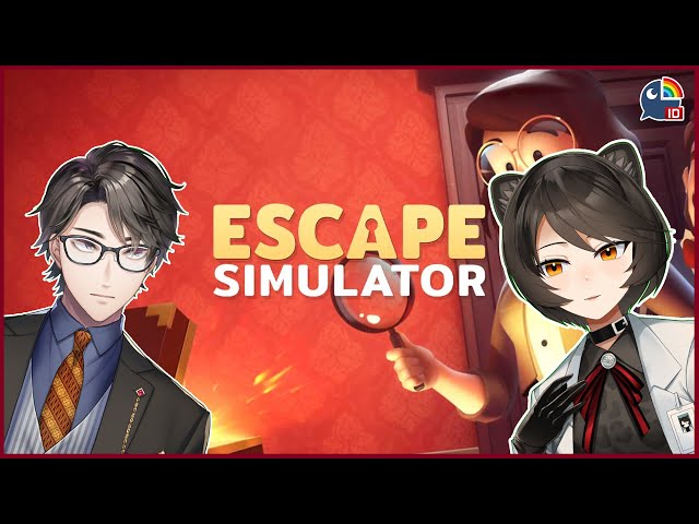 【ESCAPE SIMULATOR】Lemme out with @TakaRadjiman 【 NIJISANJI ID | Hyona Elatiora】のサムネイル