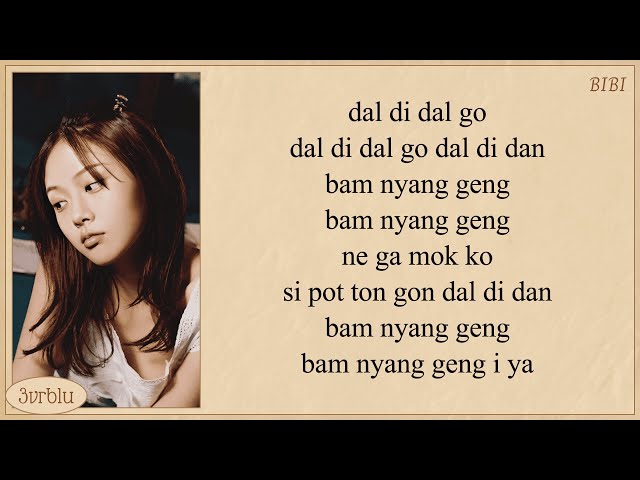 BIBI 'Bam Yang Gang' Easy Lyrics class=