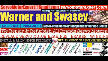 How to install Align Warner Swasey Resolver Angle Adjust Servo Motor Saudi KSA Qatar ARAB UAE