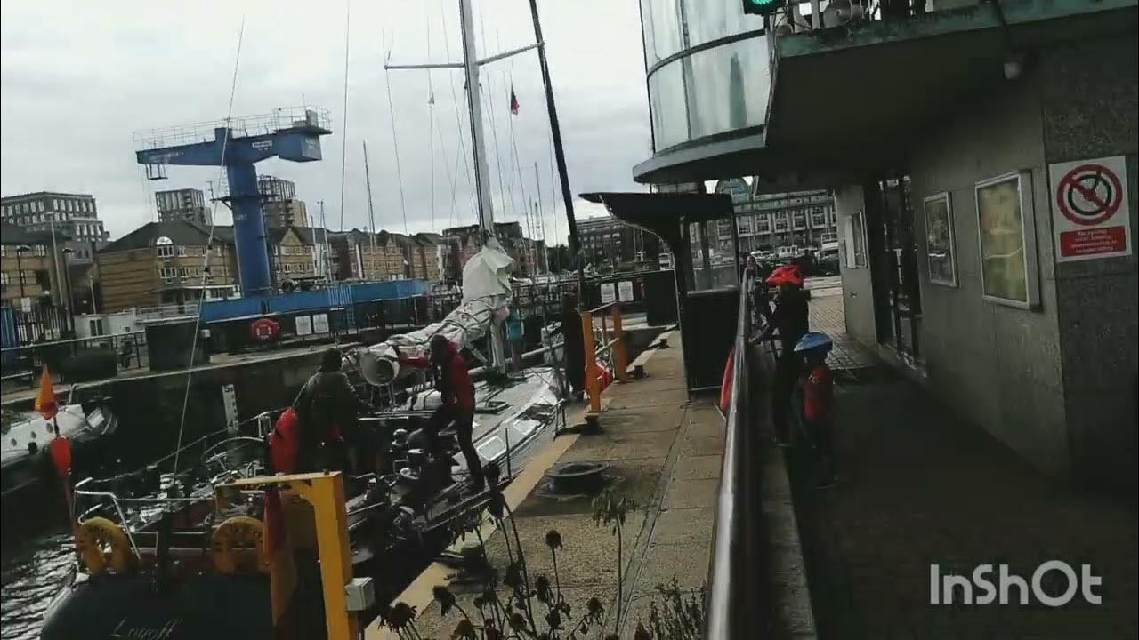 South Dock Marina Mooring, Greenland Surrey Quays Pier London YouTube