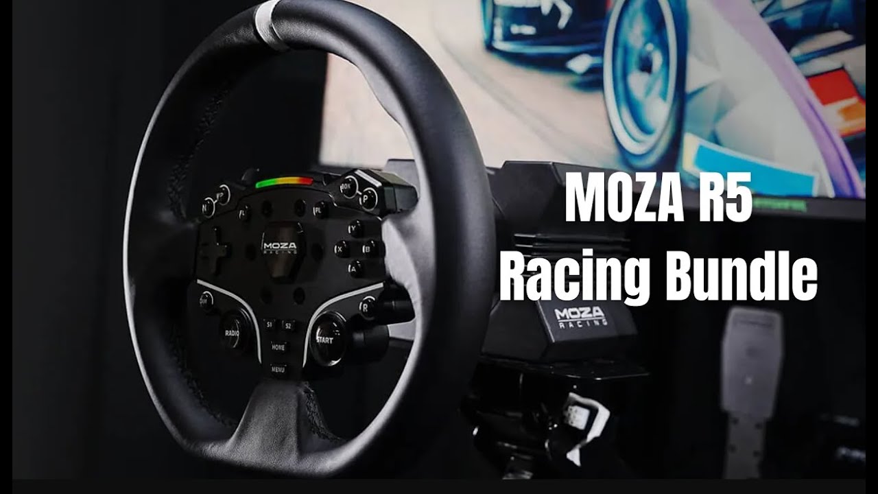MOZA R5 Bundle Review and first time hands on - YouTube