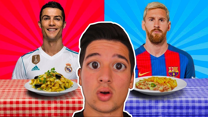 FUTBOLCULARIN EN ÇOK SEVDİĞİ YEMEKLER (Ronaldo, Messi)