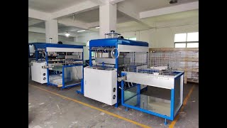 Elecrtonic ESD PS  Plastic Tray Thermoforming Vacuum Forming Machine