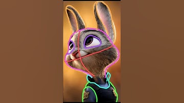 How to Draw Judy Hopps ,Cute zootopia Drawing Tutorial |Zootopia