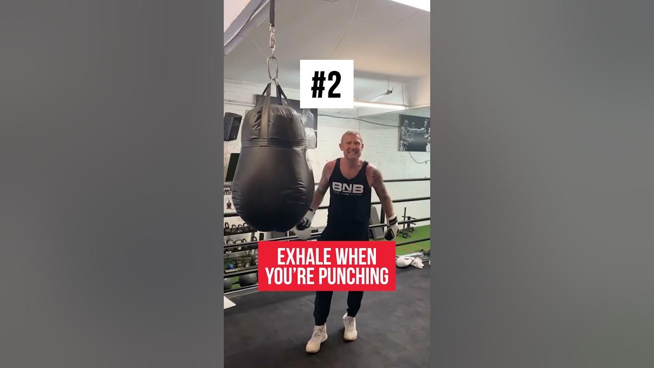How to Punch Harder in Boxing shorts YouTube