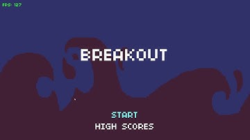 Breakout Demonstration (CS50g Project 2)