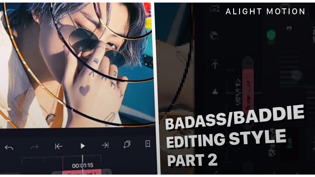 badass editing style tutorial on alight motion (preset on desc) - YouTube