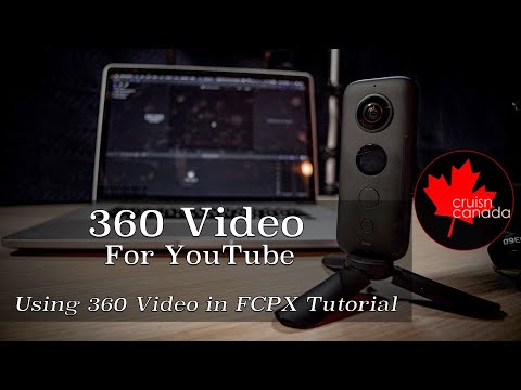 How To Edit 360 footage in FCPX | YouTube 360 Video Tutorial