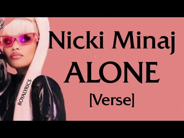 Nicki Minaj Porn Blowjob - Nicki Minaj - Alone [Verse - Lyrics] ive been trying to give to u all night  alone, - YouTube