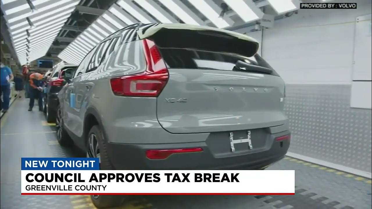 County council Greenville passes tax break for 42 million Volvo