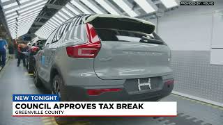 County council: Greenville passes tax break for $42 million Volvo facility, and other updates