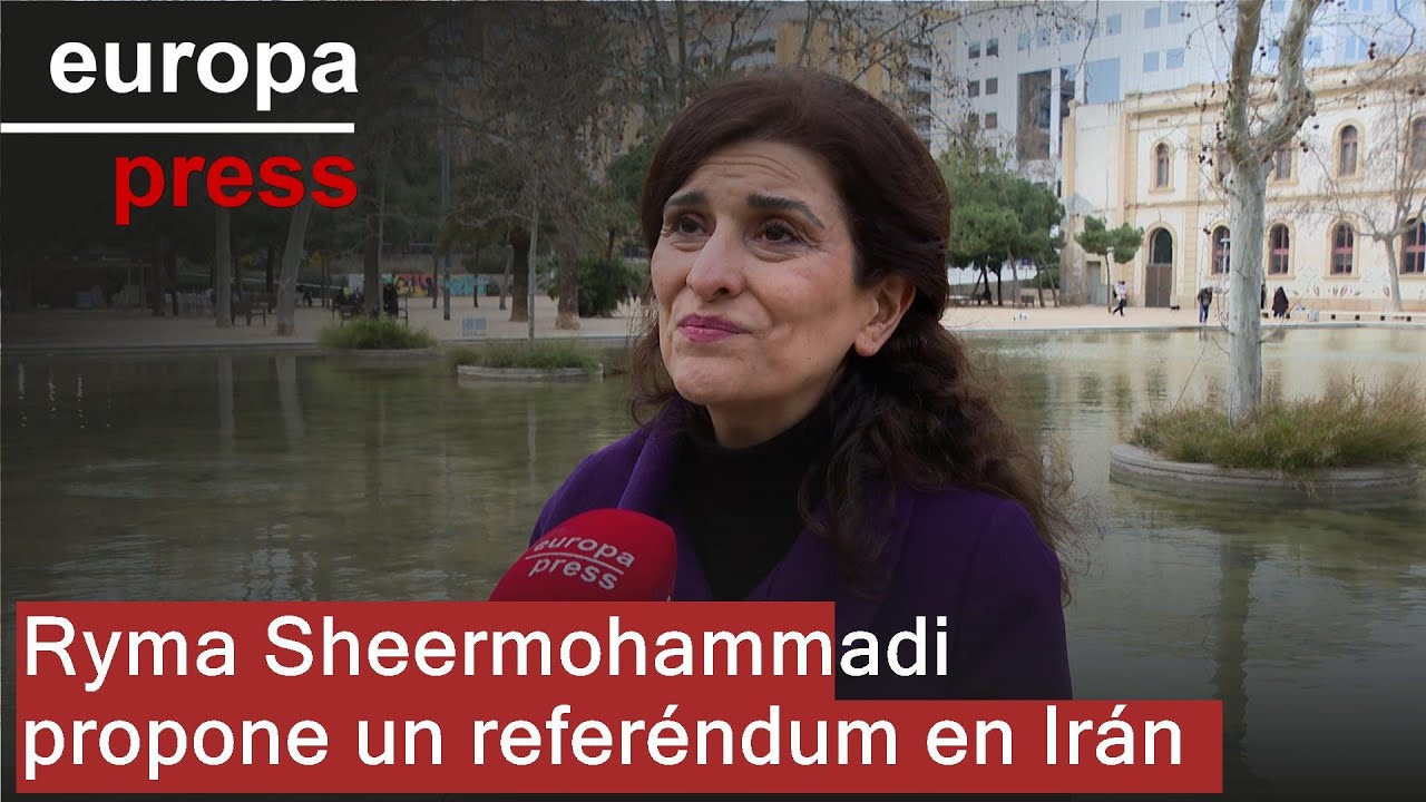 Ryma Sheermohammadi sostiene que la solución en Irán pasa por abrir “un proceso de referéndum”