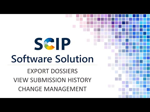 SCIP Database Part 11 - Software Demo