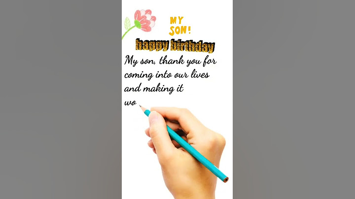 Birthday Wishes for Son, Happy Birthday Son Greetings #shorts