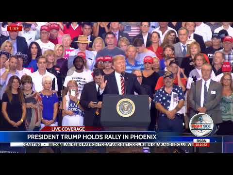 FULL SPEECH: President Donald Trump Holds MASSIVE Rally in Phoenix, AZ 8/22/17