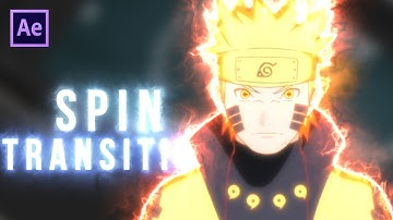 after effects tutorial amv - spin transition