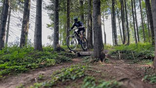 Bike park Bukovel очима велосипедиста, який опановує гірське катання