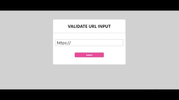 #14 Validate Url Input with React Hook Form v7 - React Micro Project for Beginners