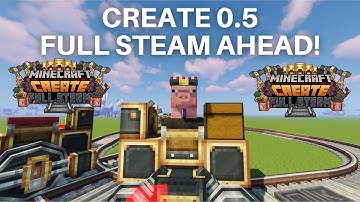 Create 0.5 Full Steam new features tutorial and train guide!