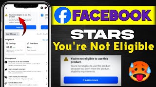 Youre Not Eligible To Use This Product Facebook Facebook Star Youre Not Eligible To Use Product