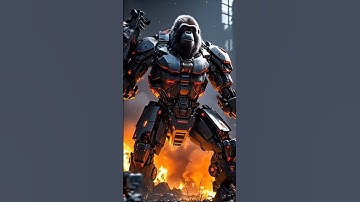 Massive AI Gorilla Soldiers Are Here! 😱🤖 #robots #rusia #israelpalestineconflict #russiaukrainewar