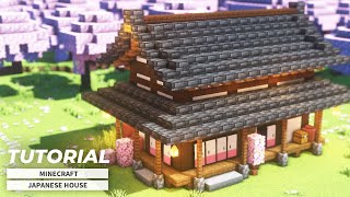 Minecraft Tutorial: How to build a Japanese house | 和風の家の作り方(建築講座)
