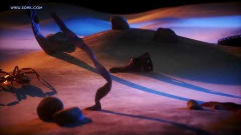 Spider Walk Cycle, CAT Rig in 3DS Max, Octane Render