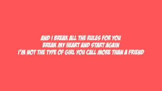 CARLY RAE JEPSEN - YOUR TYPE LYRICS