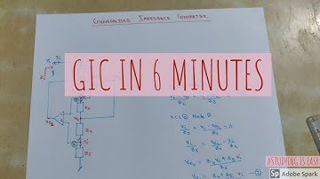 Generalised Impedance Converter [GIC]
