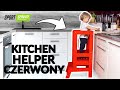 Pomocnik kuchenny dla dzieci, kitchen helper czerwony
