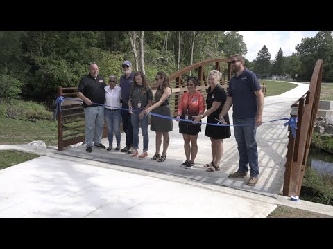 A new trail opens near Sharp Park Academy and Middle School at Parkside