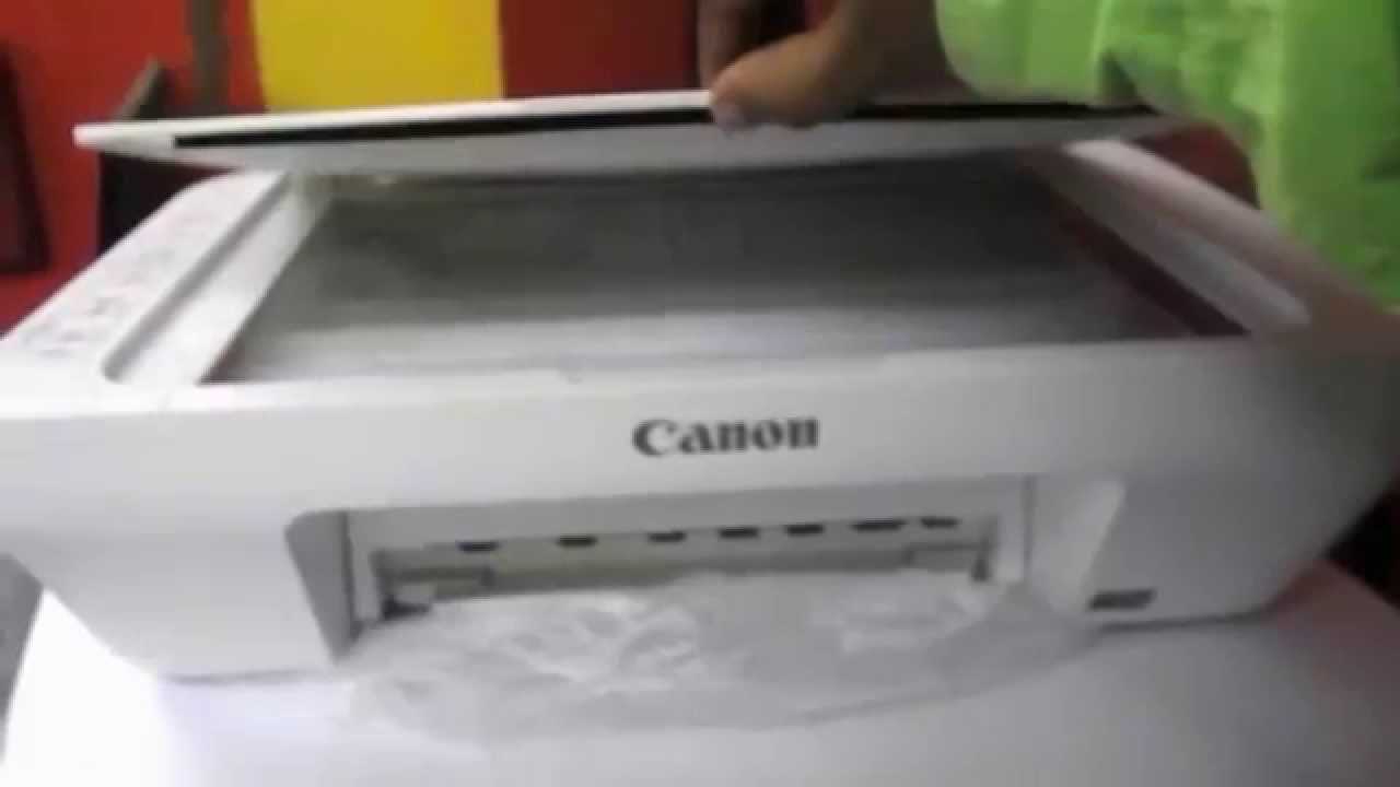 Unboxing Canon PIXMA MG2570 All-in-One Colour Inkjet ...