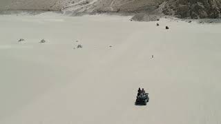 Ladakh Adventure Trip, ATV Drive, On the way from Nubra Valley to Pangong Lake, DJI Mini 3 Pro Drone