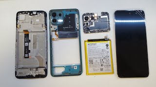 Motorola Edge  20 Lite disassembly LCD replacement