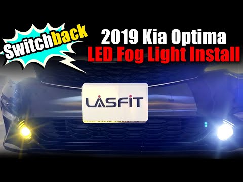 2019 Kia Optima Fog Light Upgrade – How to Install Switchback LED Bulbs 9006