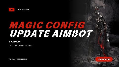 codm magic bullet registration config file