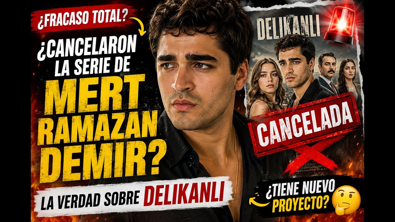 ¿CANCELARON la nueva serie de Mert Ramazan Demir? | La verdad sobre Delikanlı