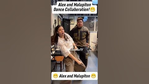 OMG! ALEX GONZAGA AND MALUPITON DANCE COLLABORATION!😁 #alexgonzaga #malupiton #shorts