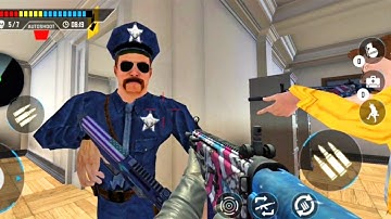 Bank Robbery SSG Shooting Game _ Android GamePlay